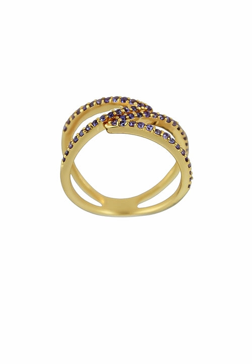 Golden Maldives X Ring -  Choose from Many Styles and Colors