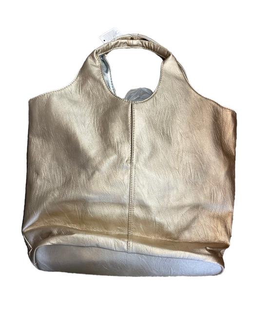 Viva la Vegan! Reversible Tote with Cosmetic Bag/Wallet in Beautiful Colors, Inside and Out