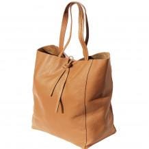 Basic and Beautiful Leather Tote Handmade in Made in Italy. Available in Many Colors