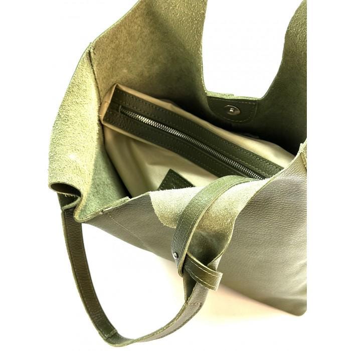The Softest Natural Leather TOTE BAG, Handmade in Italy