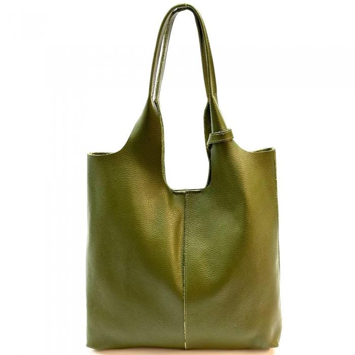 The Softest Natural Leather TOTE BAG, Handmade in Italy