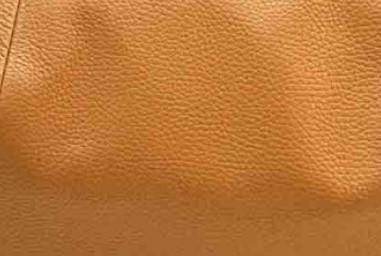 Pebbled Leather Satchel: Natural Grain Italian Style Travel Bag