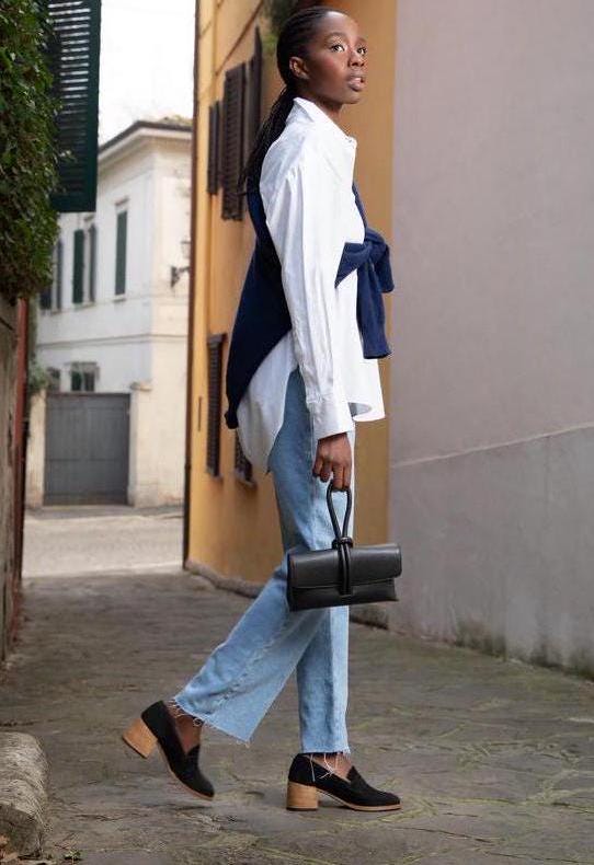 Convertible Clutch Crossbody, Premium Calfs Leather Handmade In Italy, Free Shipping.