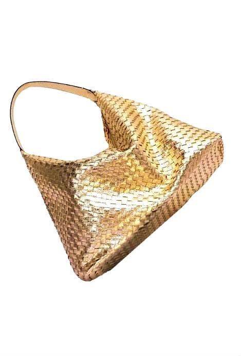 Metallic Braided Hobo Tote Bag - Free Shipping USA - Rock On!