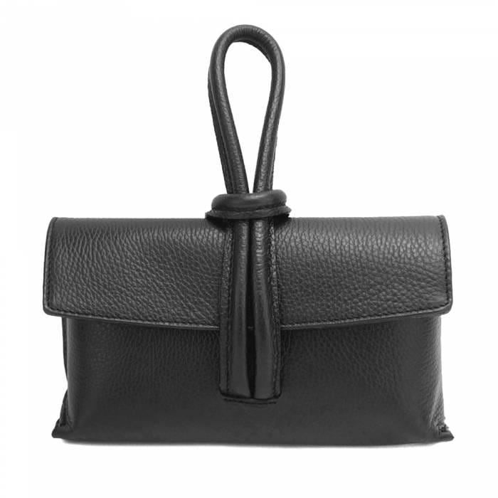 Convertible Clutch Crossbody, Premium Calf Leather Handmade In Italy  Free Shipping