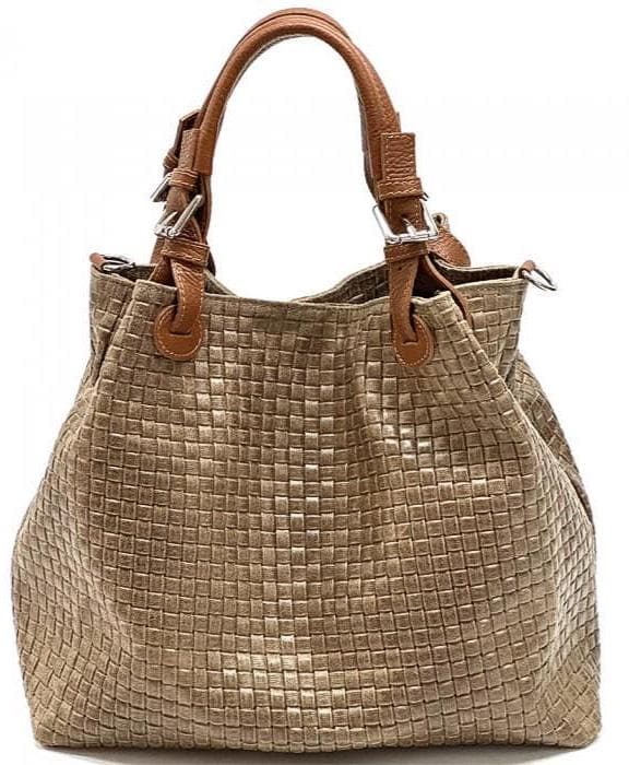 Hobo Bag, Full Grain, Woven Leather, Handmade in Italy. Free Shipping,