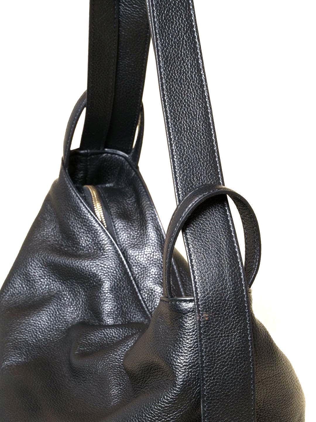 Is it a Backpack? A Shoulder Bag? It's a convertible Italian leather backpack. Free Shipping.