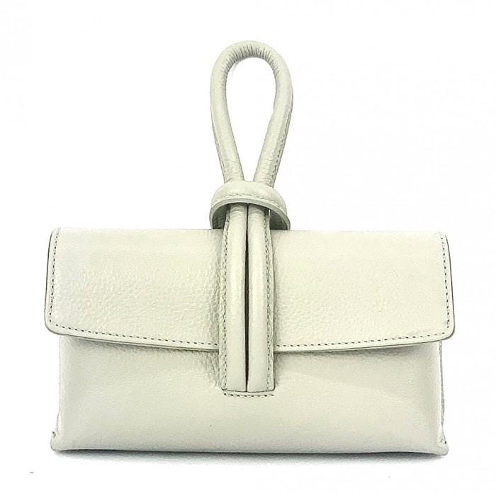 Convertible Clutch Crossbody, Premium Calf Leather Handmade In Italy, Free Shipping