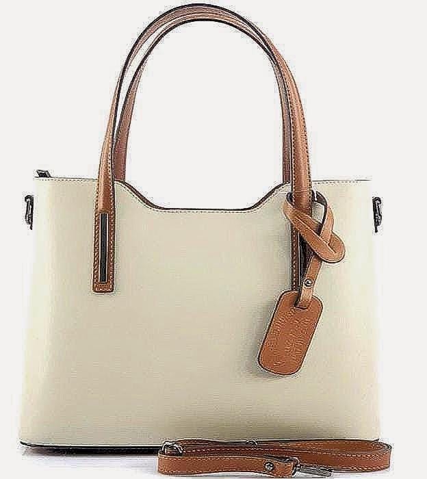 Handmade Saffiano Leather Tote Bag: Structured Italian Design