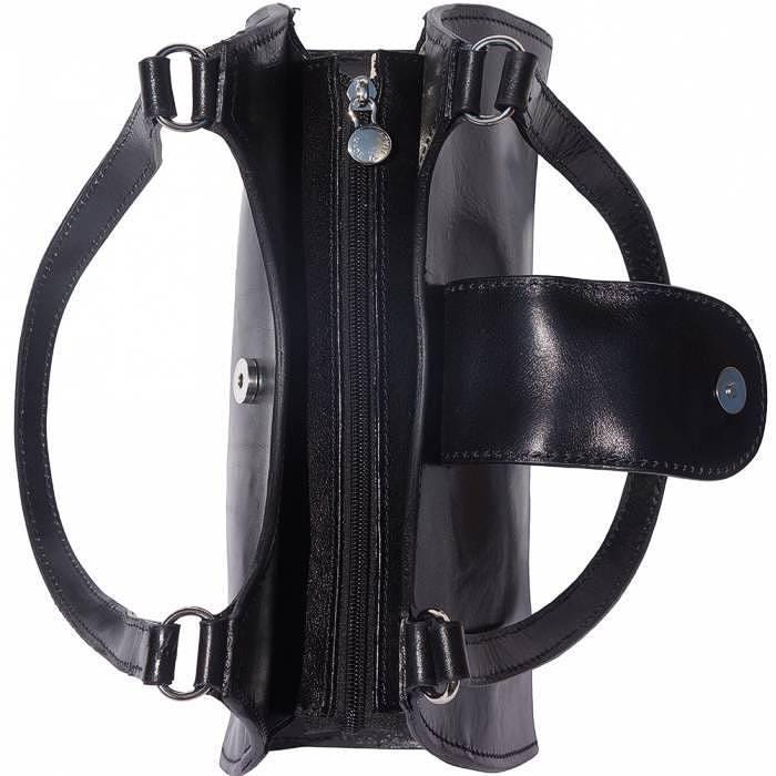 Vegetable Dyed Leather Handbag: Handmade Italian Calfskin Top Handle