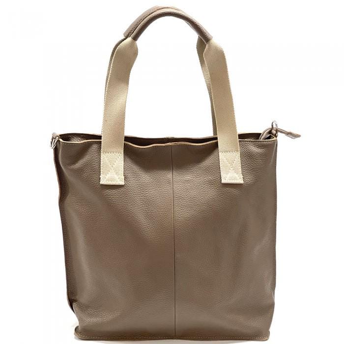 Soft Italian Leather Tote Bag: Handmade Shoulder Bag, Free US Shipping