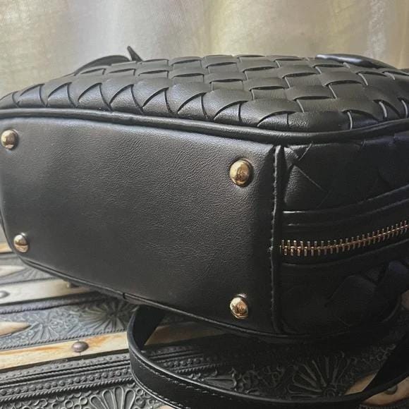 Italian Designer Inspired Woven Small Handbag