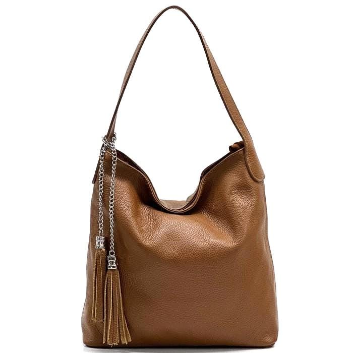 Burgundy Bordeaux Handmade Pebbled Leather Shoulder Bag: Classic Italian Design