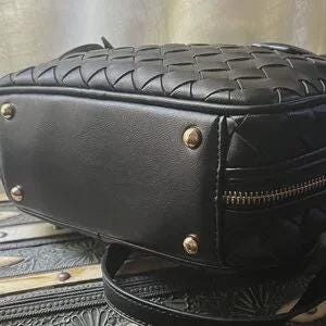 Italian Designer Inspired Woven Small Handbag