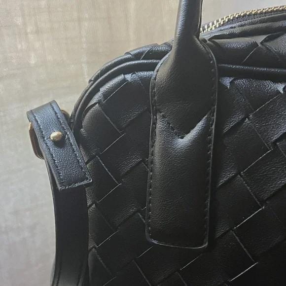 Italian Designer Inspired Woven Small Handbag