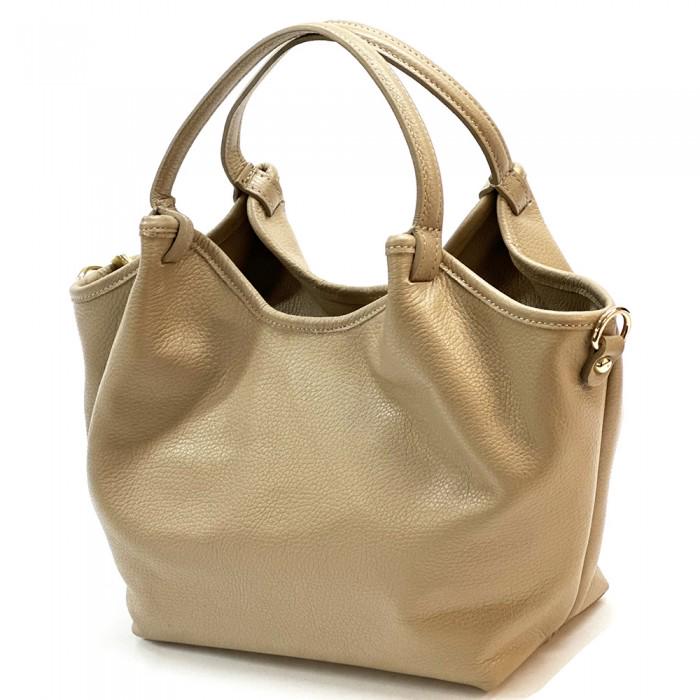 Soft Leather Tote Bag: Italian Full-Grain Leather