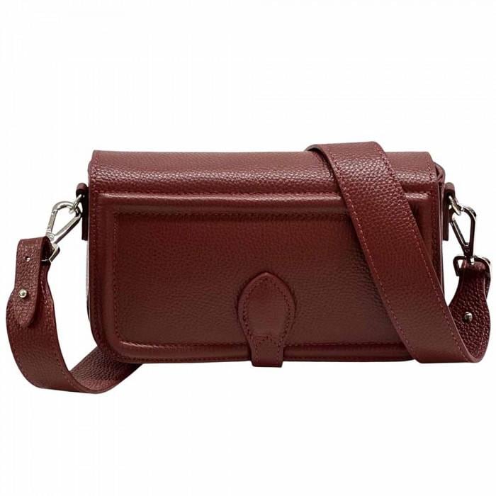 Mini Shoulder Bag in Lux Leather
