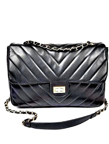 Large Classic Flap Crossbody, French Style, Always Trending