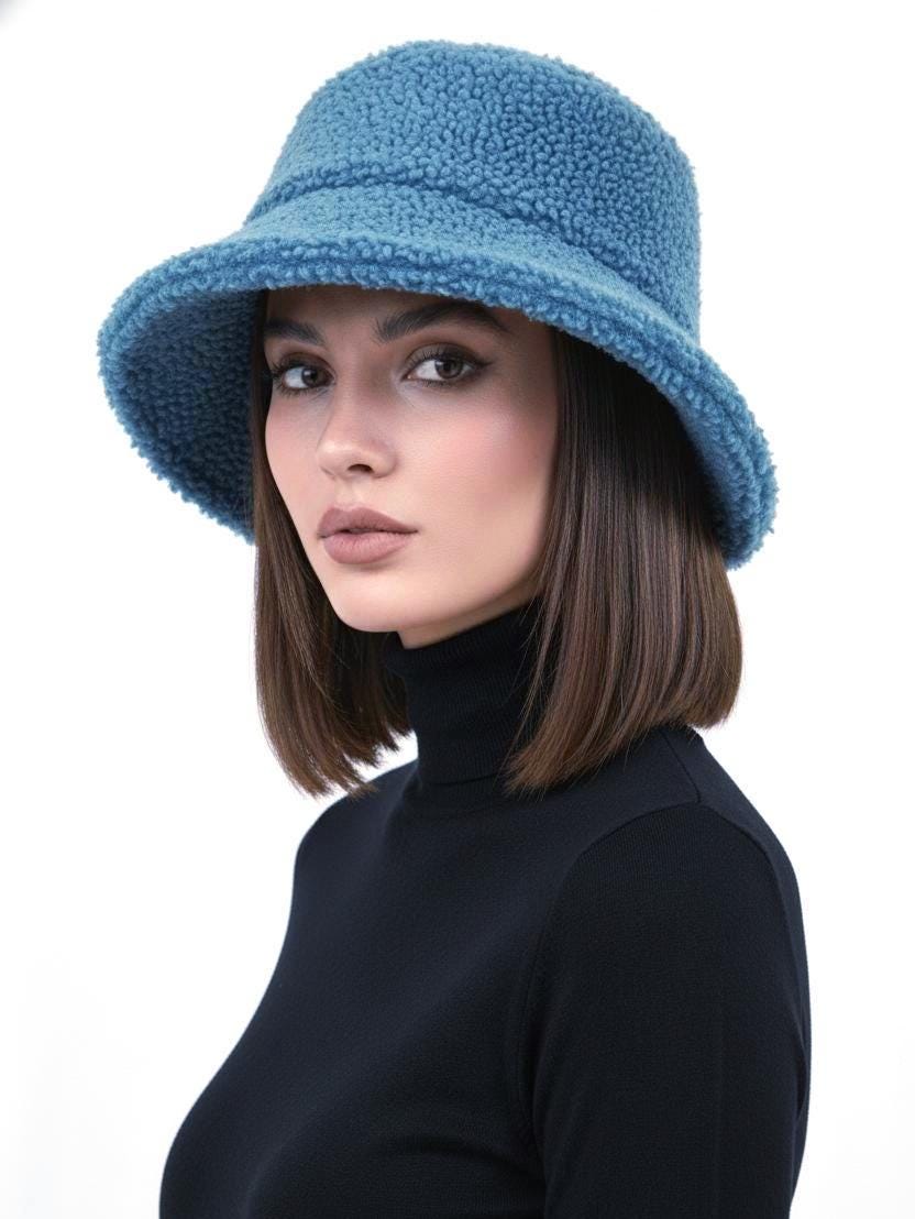 Furry Wooly Bucket Hat