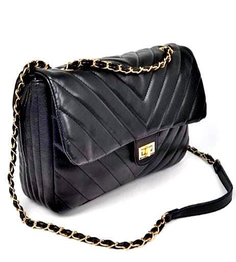 Large Classic Flap Crossbody, French Style, Always Trending