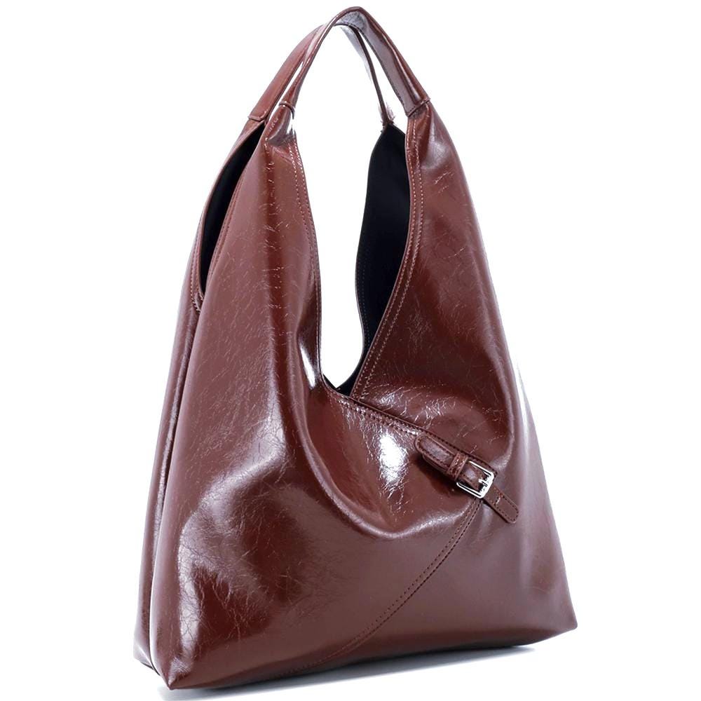 Large 2-in-1 Shoulder Hobo Bag with Pouch, Color Trending