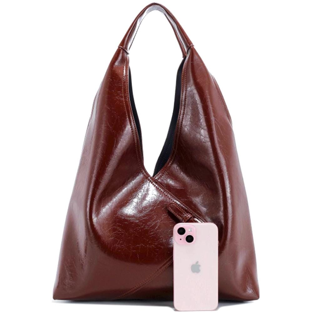 Large 2-in-1 Shoulder Hobo Bag with Pouch, Color Trending