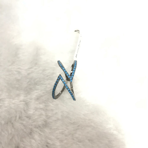 Golden Maldives X Ring -  Choose from Many Styles and Colors